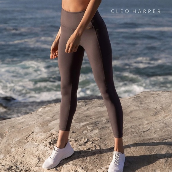 Cleo Harper Pants - Cleo Harper FORTE 2.0 LEGGINGS - CHARCOAL XS